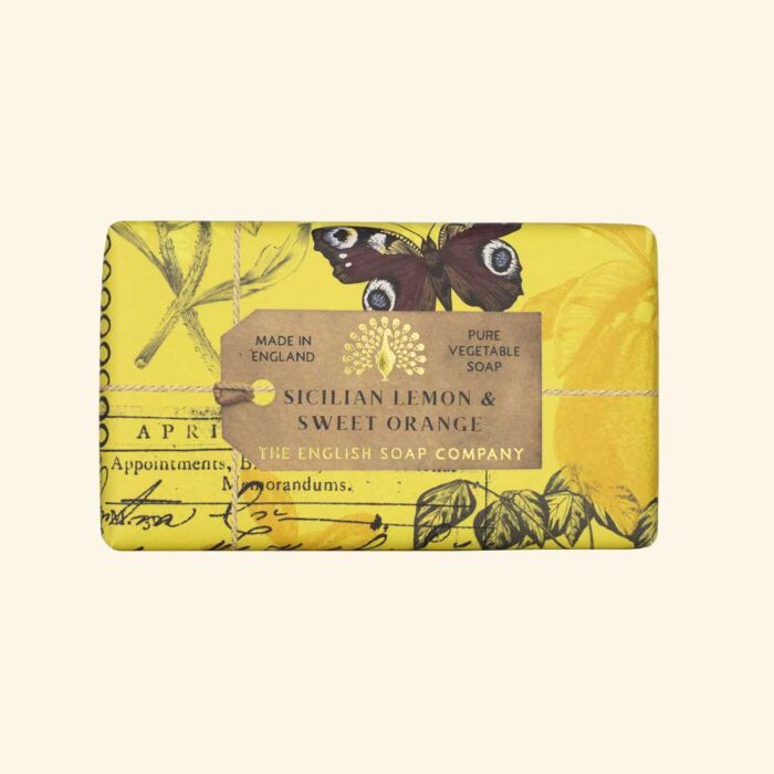 The English Soap Company Anniversary Sicilian Lemon and Sweet Orange Soap